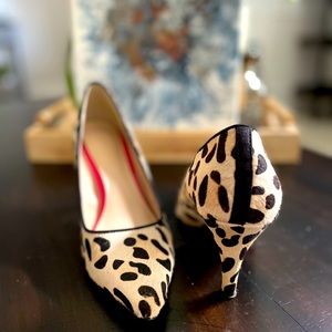 Banana republic leopard print heels